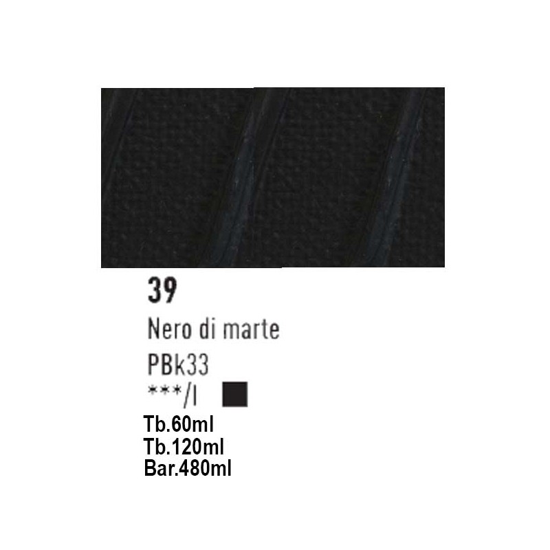 39 - Pebeo Origin Acrylics Nero Di Marte