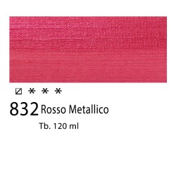 832 - Talens Amsterdam Acrylic Rosso Metallico