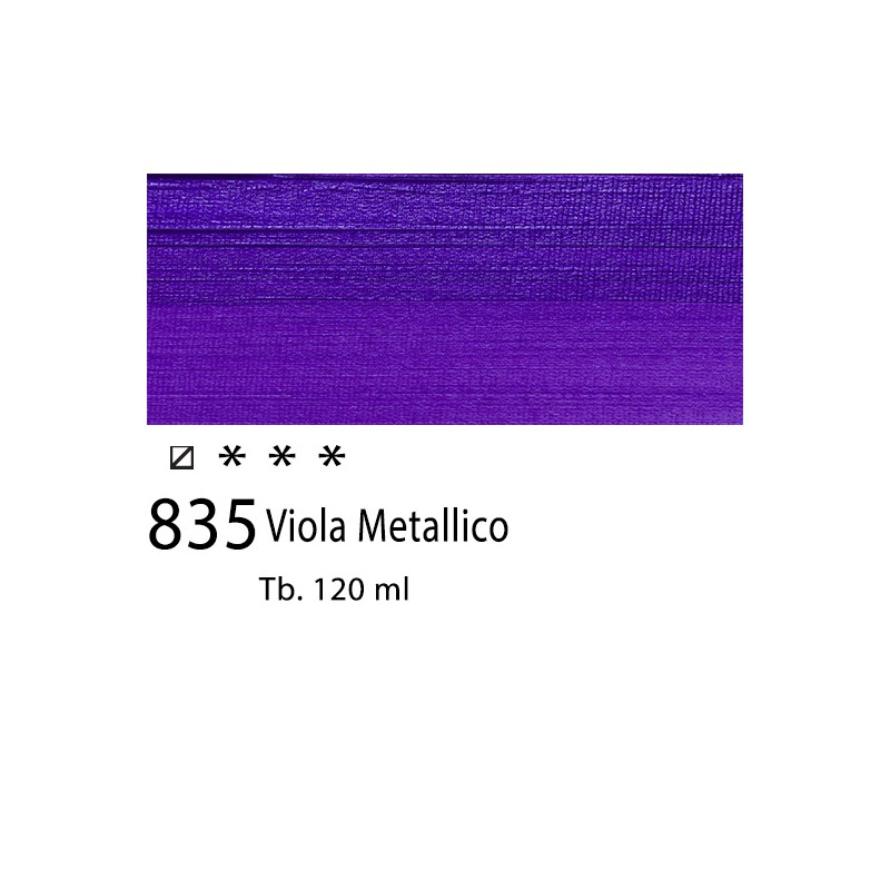 835 - Talens Amsterdam Acrylic Viola Metallico