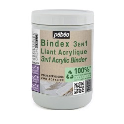 Bindex Legante Acrilico 3 in 1 Pebeo Origin Auxiliaries 945ml