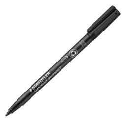 Staedtler Lumocolor Permanent M Nero Punta Media 1mm