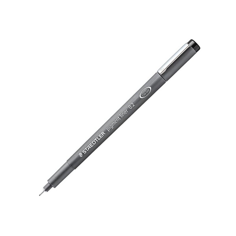 Staedtler Pigment Liner Nero Punta 0,2mm