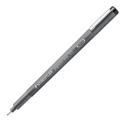 Staedtler Pigment Liner Nero Punta 0,5mm