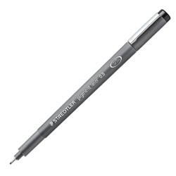 Staedtler Pigment Liner Nero Punta 0,8mm