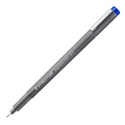 Staedtler Pigment Liner Blu Punta 0,3mm