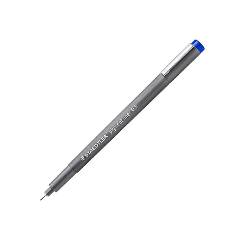 Staedtler Pigment Liner Blu Punta 0,5mm