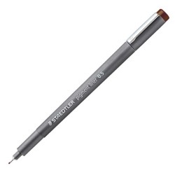 Staedtler Pigment Liner Marrone Van Dyke Punta 0,5mm