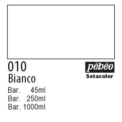 010 - Pebeo Setacolor Opaco Bianco