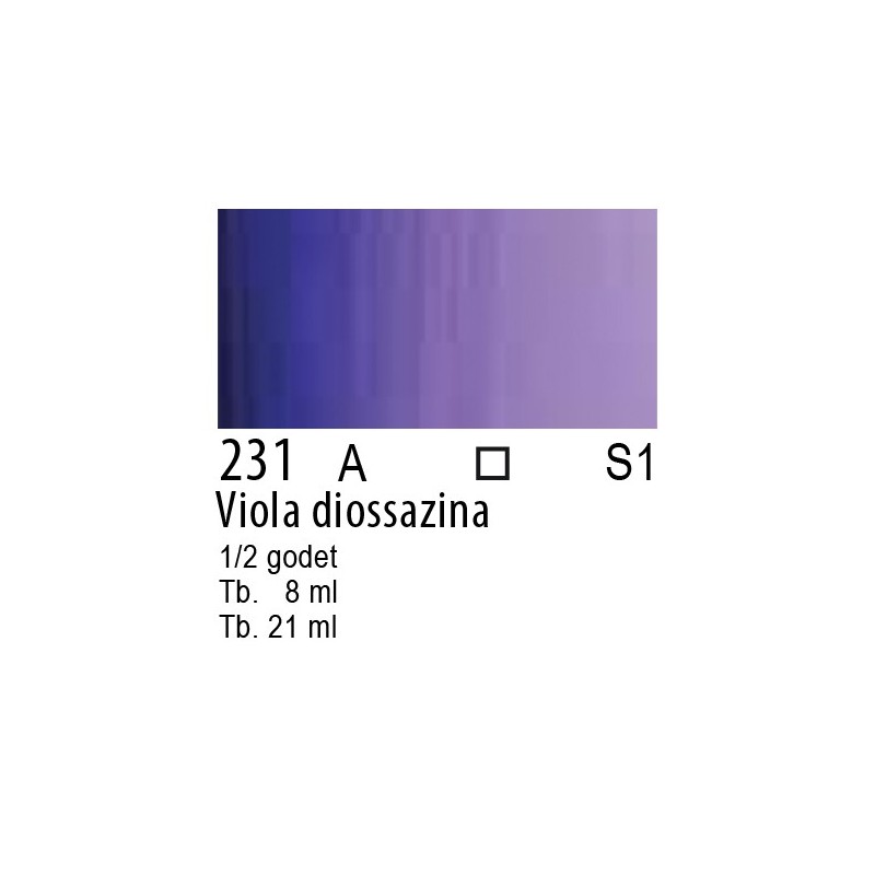 231 - Winsor & Newton Cotman Viola diossazina