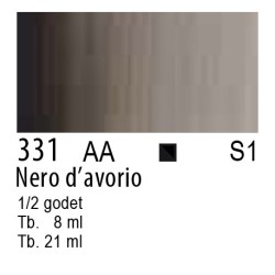 331 - Winsor & Newton Cotman Nero d'avorio