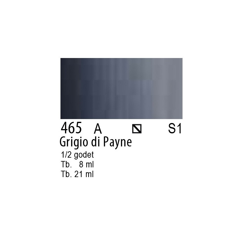 465 - Winsor & Newton Cotman Grigio di Payne