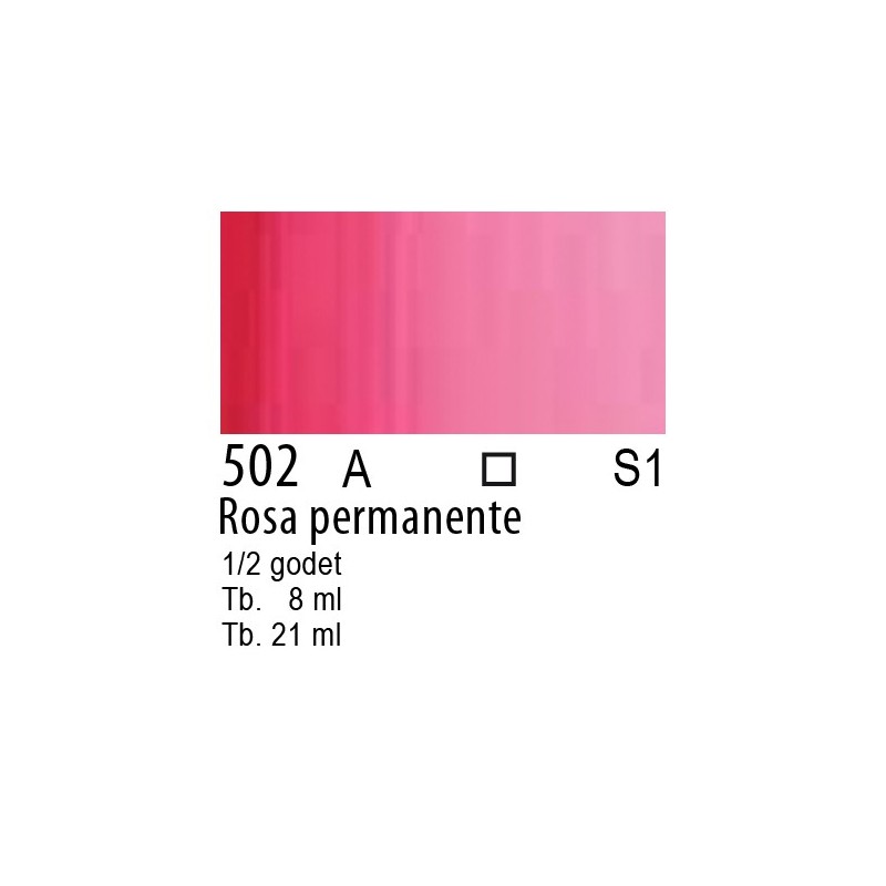 502 - Winsor & Newton Cotman Rosa permanente