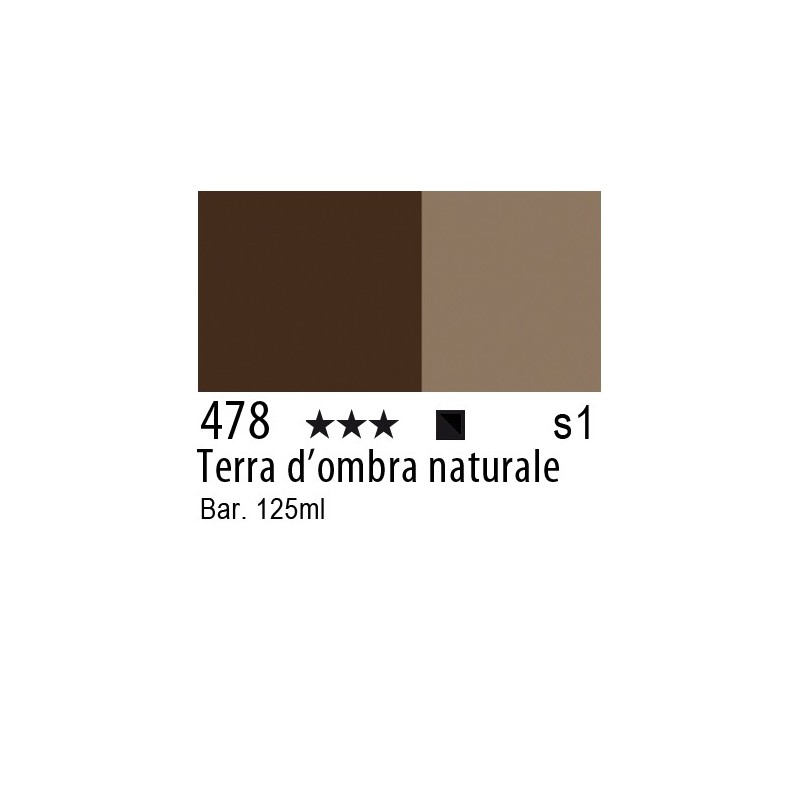 478 - Lefranc Flashe Terra d'ombra naturale