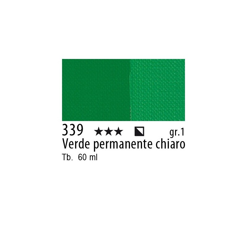 339 - Maimeri Brera Acrylic Verde permanente chiaro