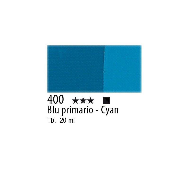 Maimeri Tempera Fine Blu primario - Cyan