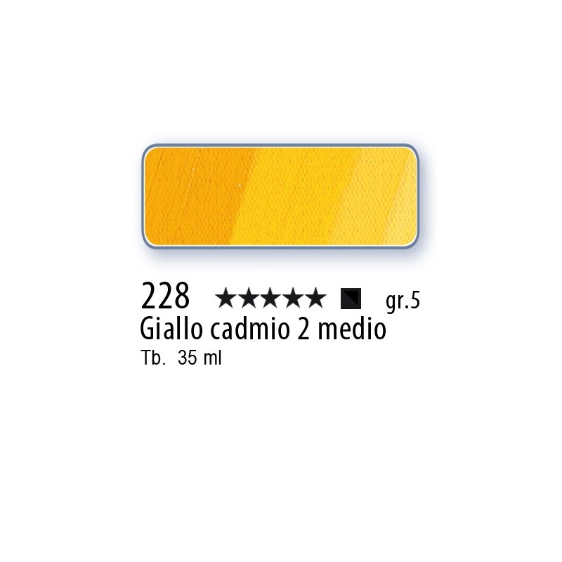 228 - Mussini giallo di cadmio 2 medio