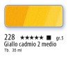 228 - Mussini giallo di cadmio 2 medio