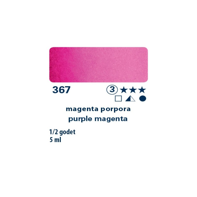 367 - Schmincke acquerello Horadam magenta porpora