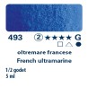 493 - Schmincke acquerello Horadam oltremare francese