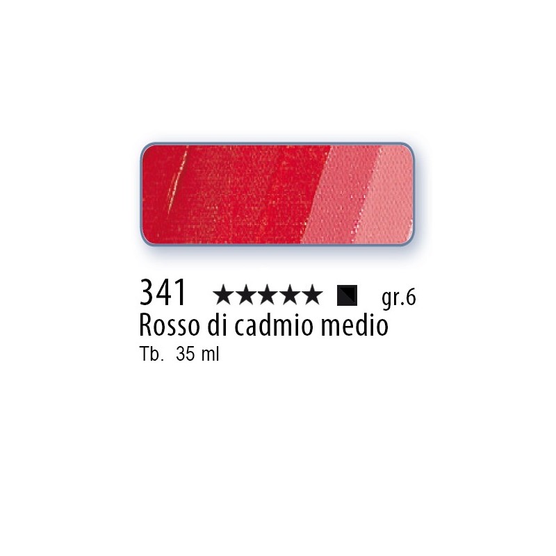 341 - Mussini rosso di cadmio medio