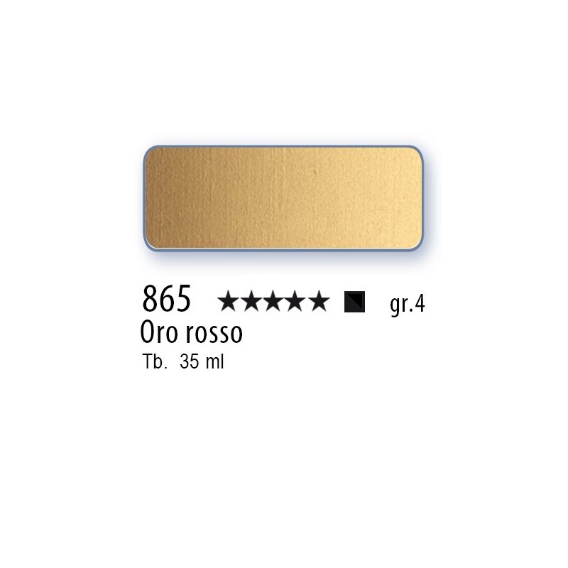 865 - Mussini oro rosso