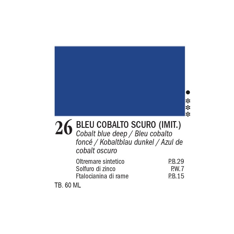 26 - Ferrario Oil Master Bleu cobalto scuro imit.