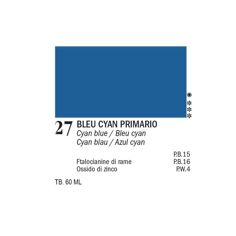 27 - Ferrario Oil Master Bleu primario Cyan