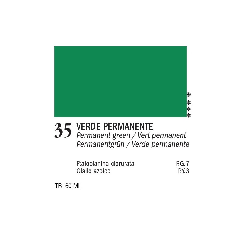 35 - Ferrario Oil Master Verde permanente