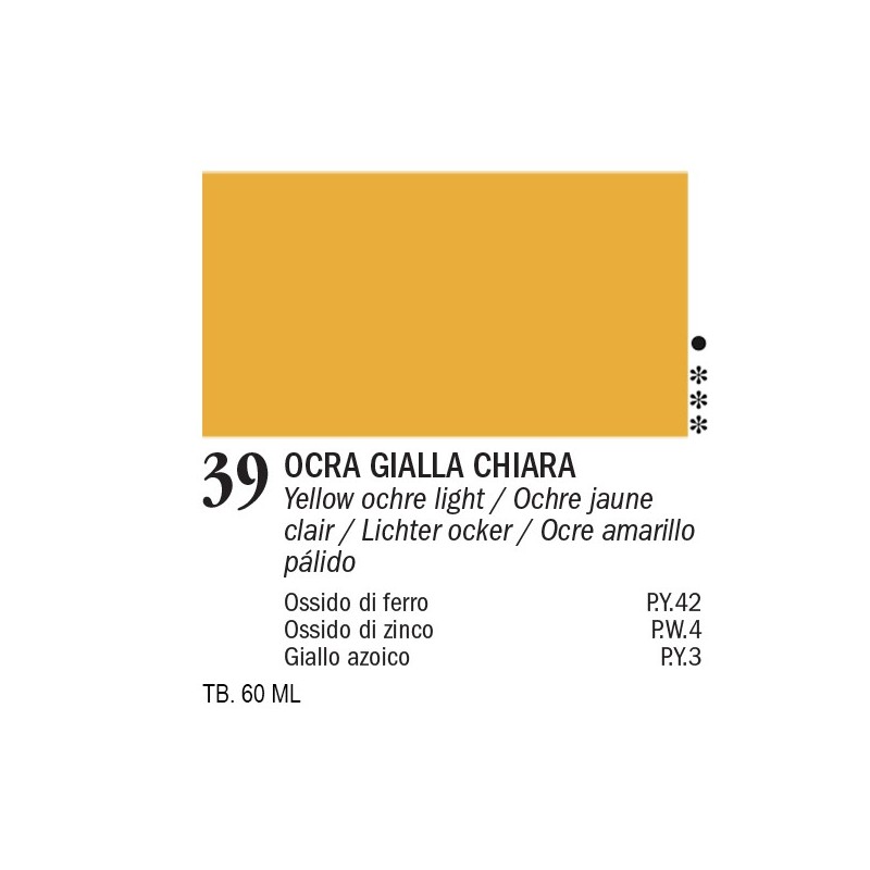 39 - Ferrario Oil Master Ocra gialla chiara