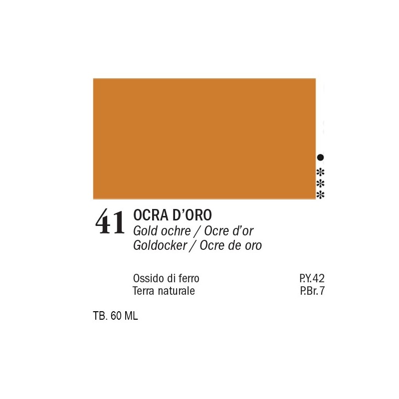 41 - Ferrario Oil Master Ocra d'oro