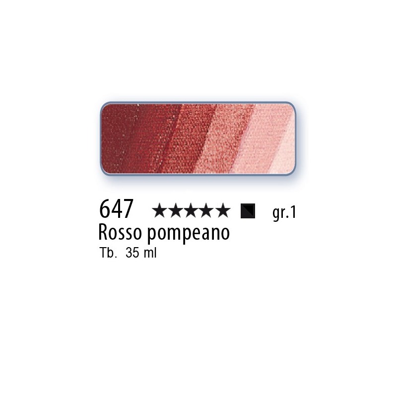 647 - Mussini rosso pompeano