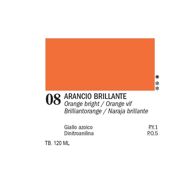 08 - Ferrario Acrylic Master Arancio brillante