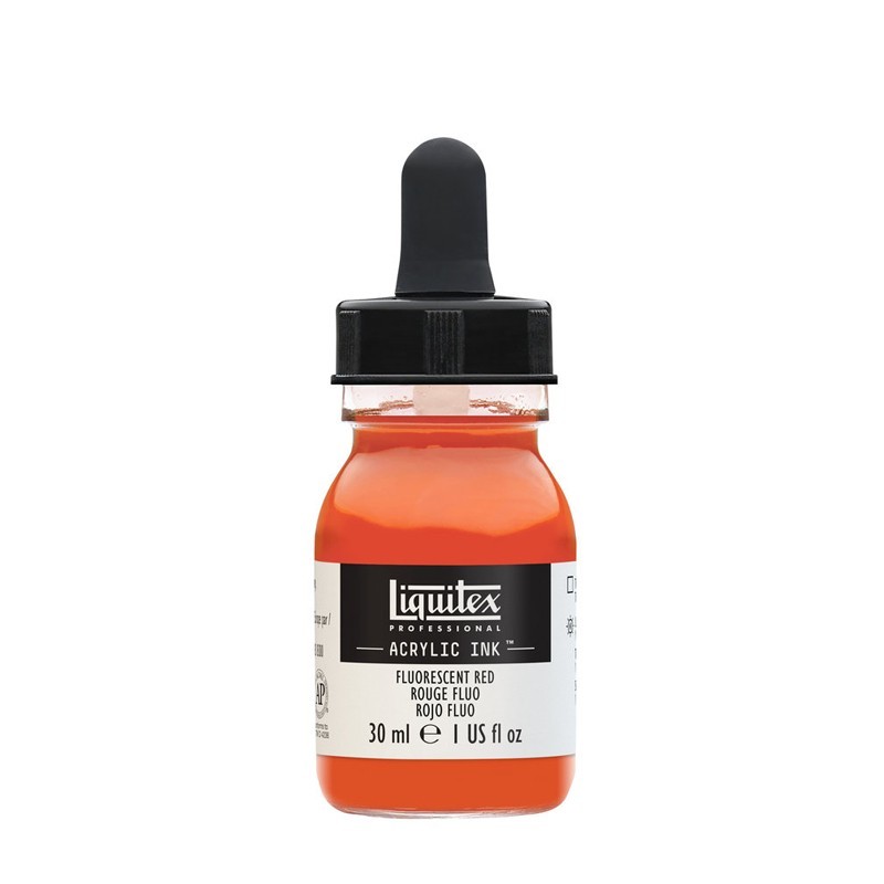 983 - Liquitex Acrylic Ink Rosso fluorescente