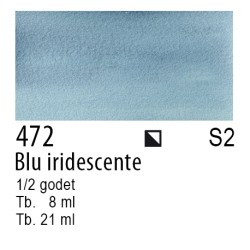 472 - Winsor & Newton Cotman Blu iridescente