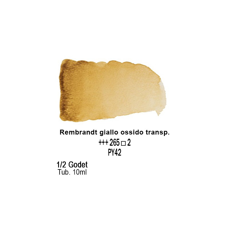 265 - Talens Rembrandt acquerello giallo ossido transparente