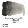 735 - Talens Rembrandt acquerello nero ossido