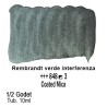 848 - Talens Rembrandt acquerello verde interferenza