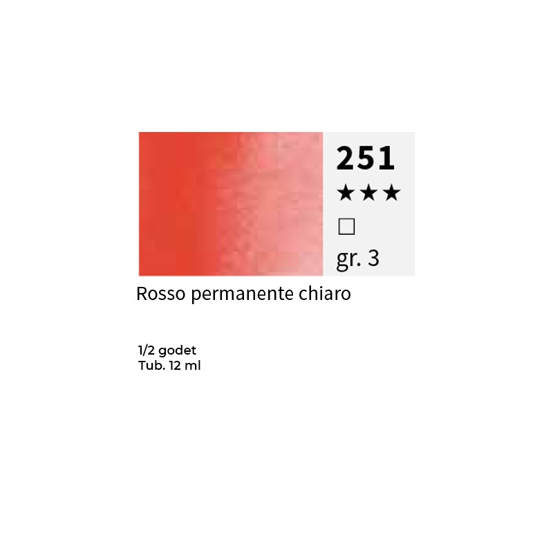 251 - Maimeri Blu - Rosso permanente chiaro