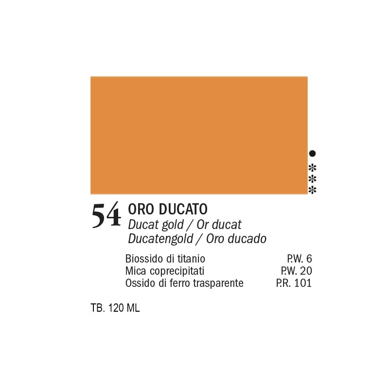 54 - Ferrario Acrylic Master Oro ducato