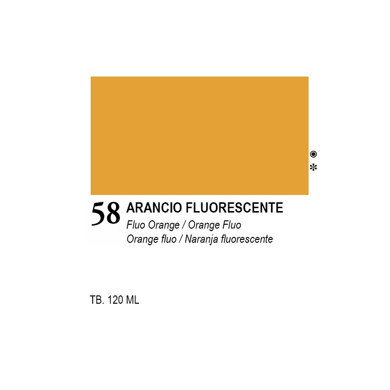 58 - Ferrario Acrylic Master Arancio fluorescente