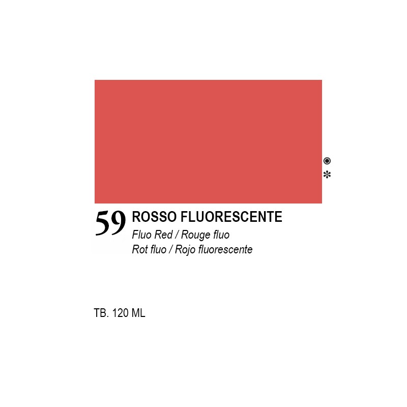 59 - Ferrario Acrylic Master Rosso fluorescente