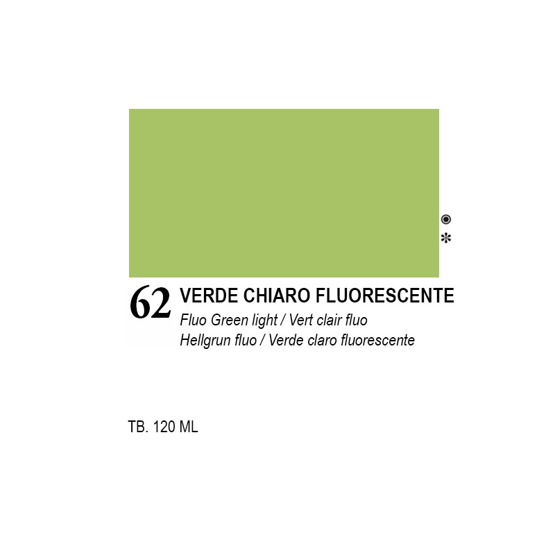 62 - Ferrario Acrylic Master Verde chiaro fluorescente