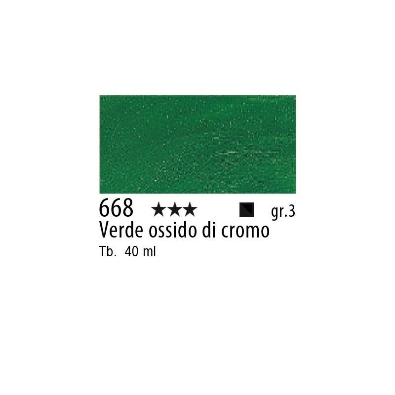 668 - Rembrandt Verde ossido di cromo
