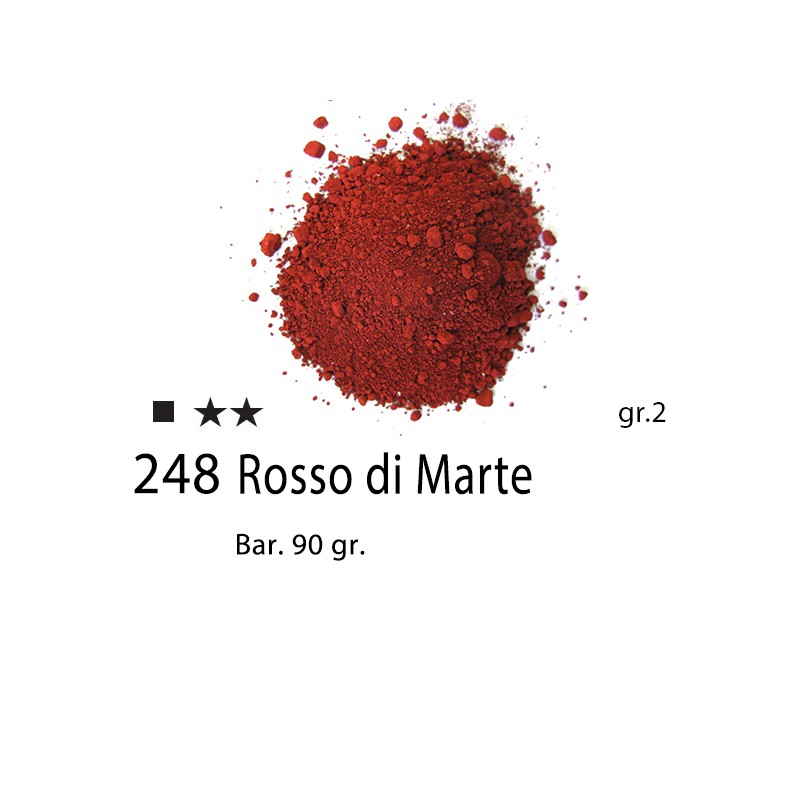 248 - Pigmento Puro per Artisti Maimeri Rosso di Marte