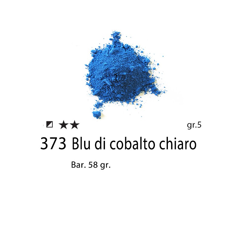 373 - Pigmento Puro per Artisti Maimeri Blu di cobalto chiaro