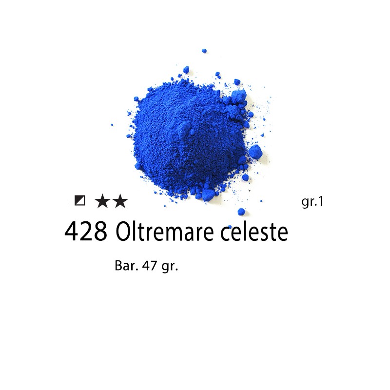 428 - Pigmento Puro per Artisti Maimeri Oltremare celeste