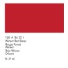 725 - Winsor & Newton Olio Artists Rosso Winsor Scuro