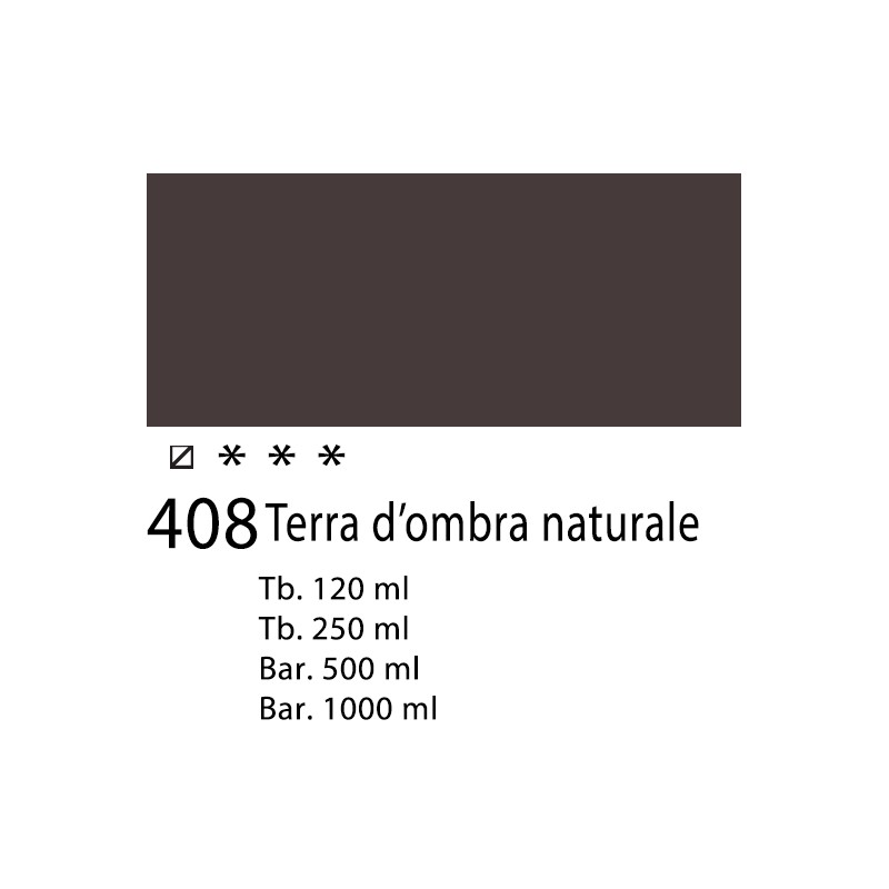 408 - Talens Amsterdam Acrylic Terra d'ombra naturale