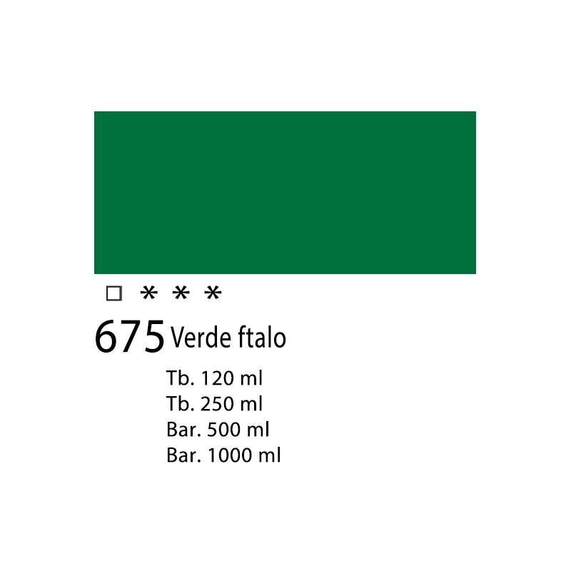 675 - Talens Amsterdam Acrylic Verde ftalo