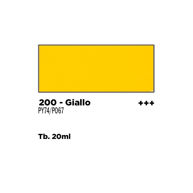 200 - Talens Gouache Extra Fine Giallo